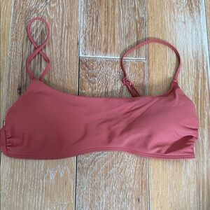 Aerie Rust Bikini Top